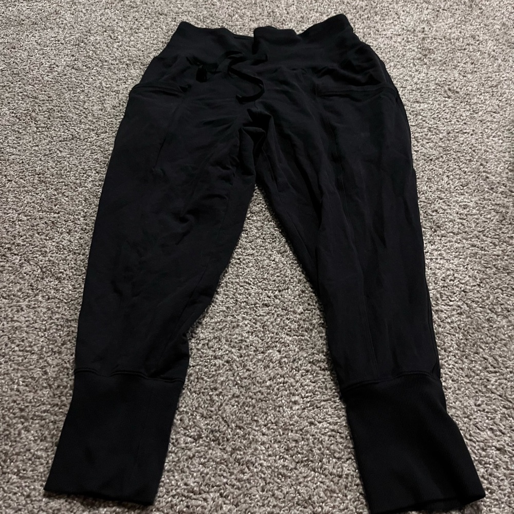 Workout joggers all in motion